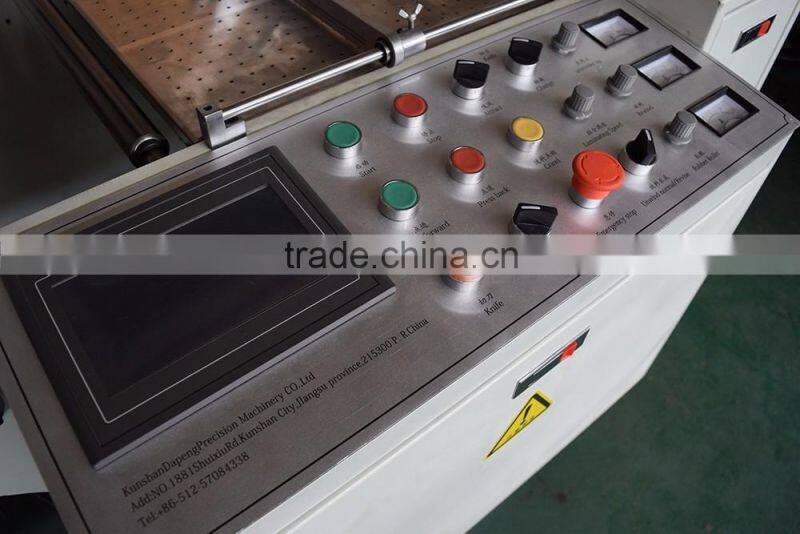 automatic roll to sheet paper foil aluminium foil cutter