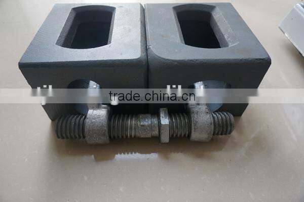 JBHX Wholesale Marine Container Bridge Clamps Bridge Fitting 260mm 380mm