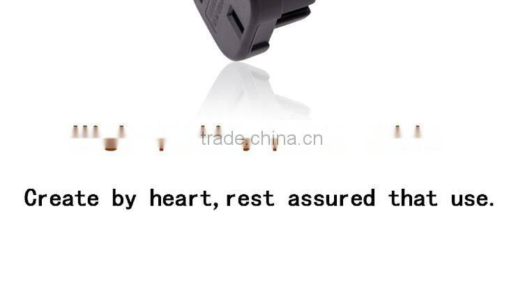 US 2 pin plug universal travel power adaptor