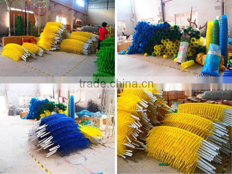 man made outdoor lighted led festival decoration palm tree