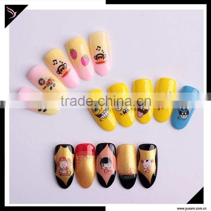 wholesale/OEM sticker decal nail art designs nail art sticker