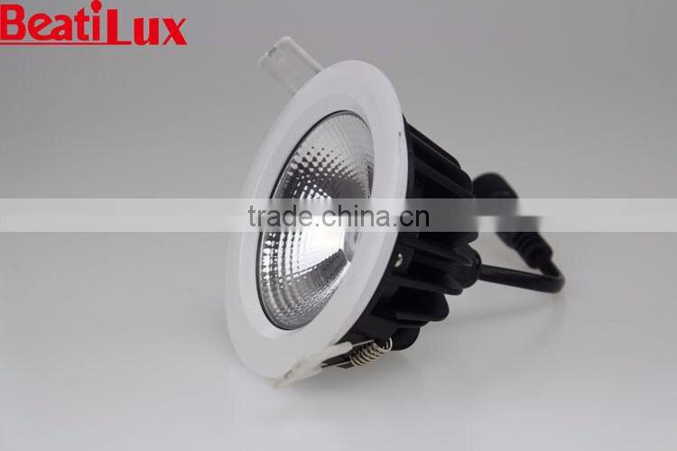 LED recessed ceiling cob downlight crystal 18W square and round Ip65 led light downlight