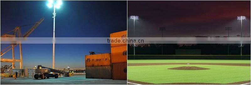 7 Years warranty UL CUL DLC CE RoHS listed 130lm/w Led high mast lighting price