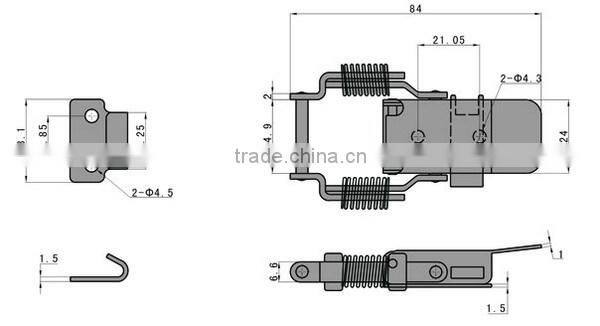SK3-042 Over-center Draw Latch