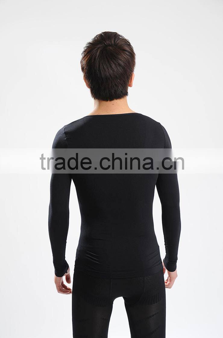 Polyester Body Slimmer Burn Fat Mens Thermal Long Johns