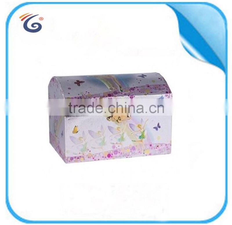 Hot custom logo printed gift box round paper jewelry gift boxes