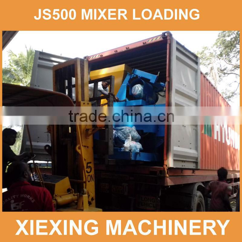 XIEXING QT12-15 Hydraulic Brick Machine with Mitsubishi PLC