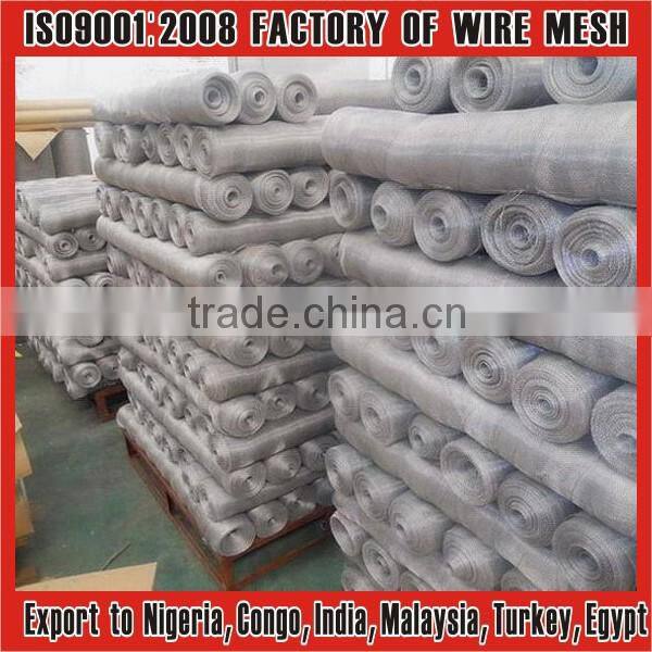 (18x18mesh/0.25mm) Woven Composite Aluminum Wire Mesh Material: aluminum