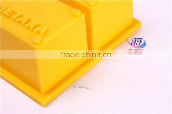 dongguan food grade homemade square shape silicone lego ice tray