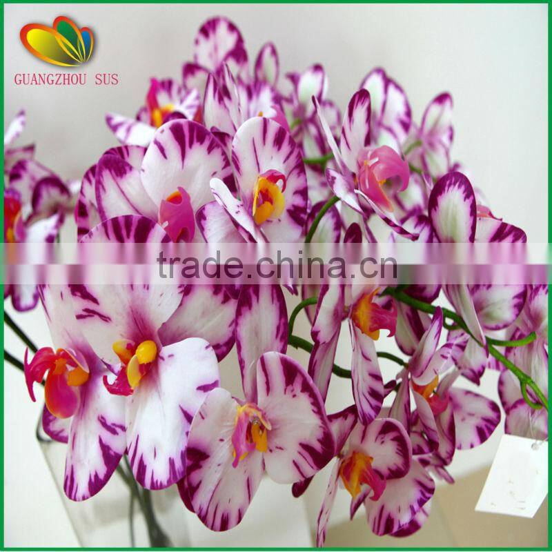 2015 novelty china artificial orchid flowers for wedding decoration