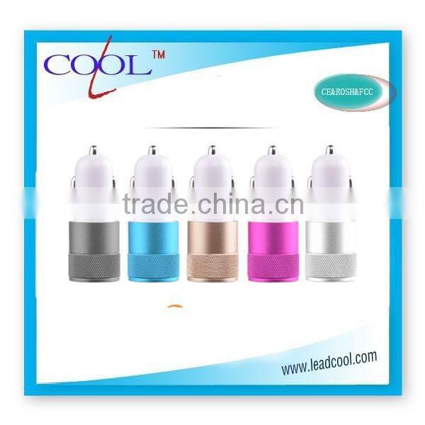 2.1A Universal charger,dual usb car charger for iphone 5 and ipad 3