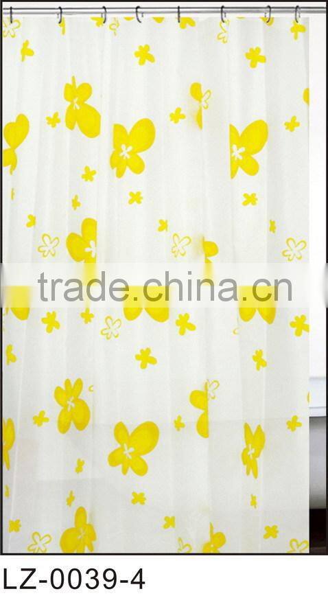 printed EVA shower curtain, good quality,180*180cm