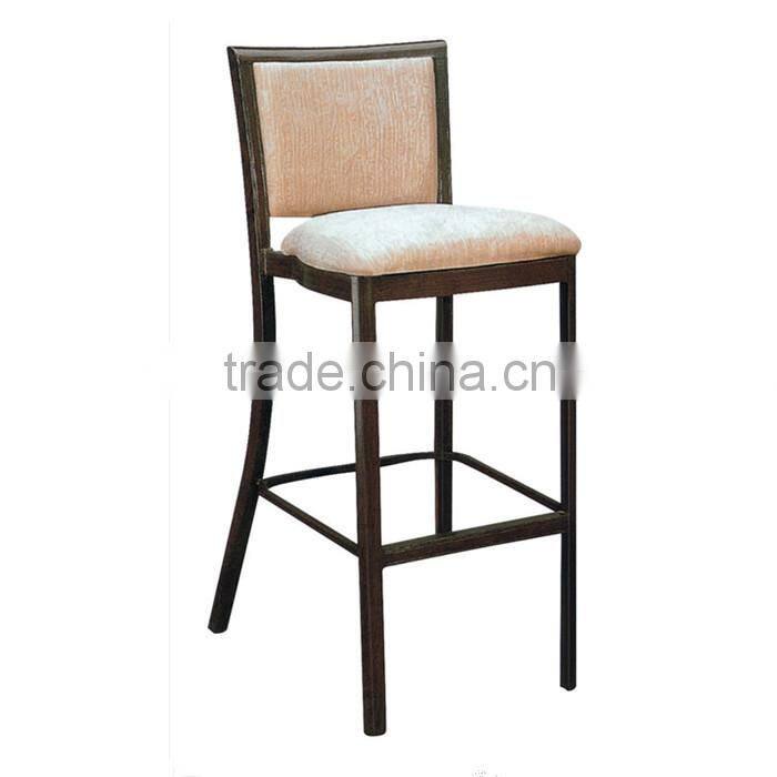 G-005 1.1m aluminium bar chairs for restaurant