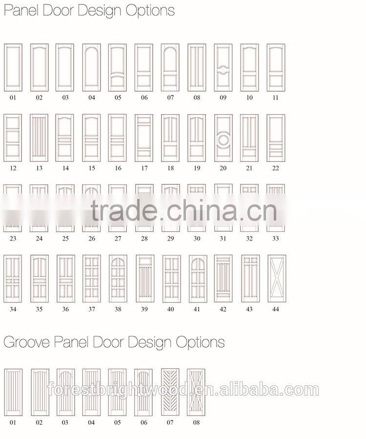 Smooth 1- Panel Solid Core White Primed MDF Interior Door