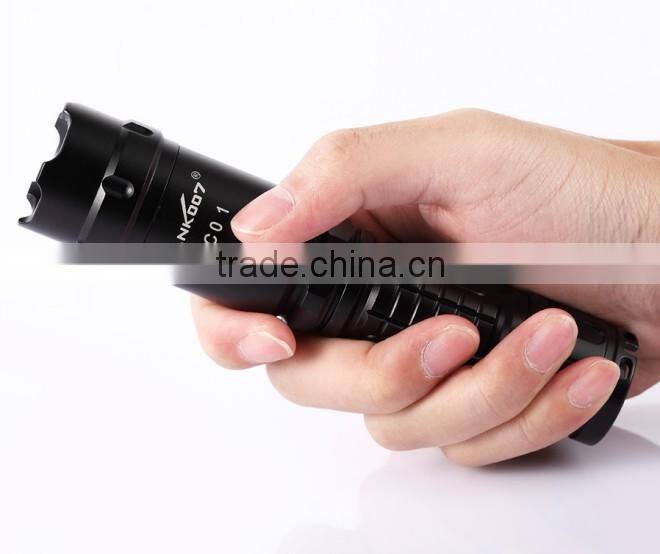 TANK007 army torch light rechargeable led torch light portable relight rechargeable book light
