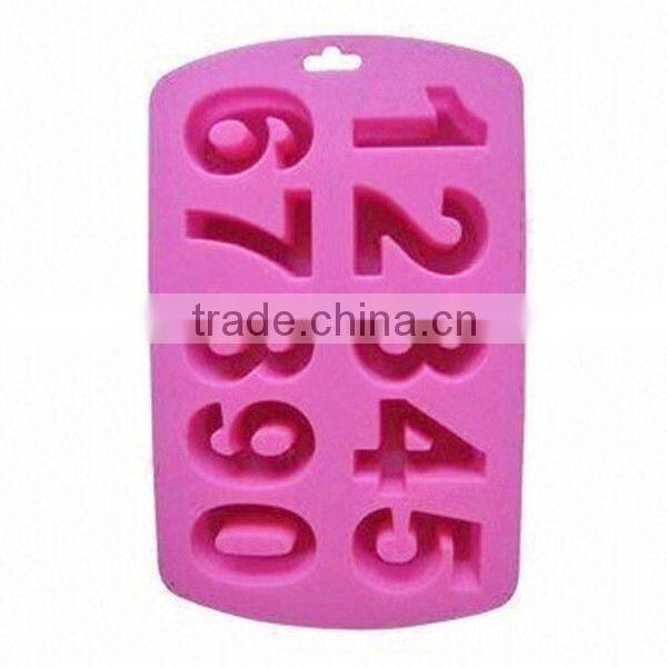 Letter Shaped Funny Custom Silicone Cake Mold