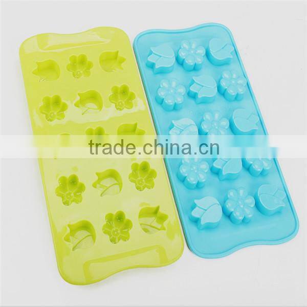 Creative silicone santa claus hat ice mold