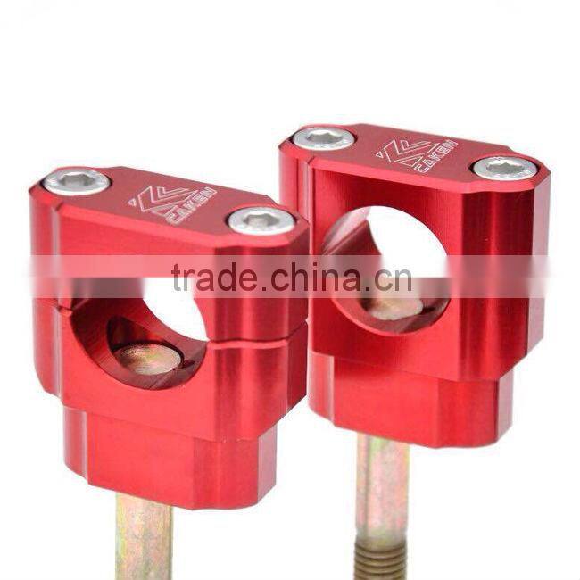 CR CRF 125 250 450 CNC ALUMINIUM FAT BAR MOUNTS CLAMPS RISERS 28.6MM