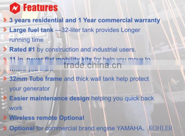 portable diesel welding generator