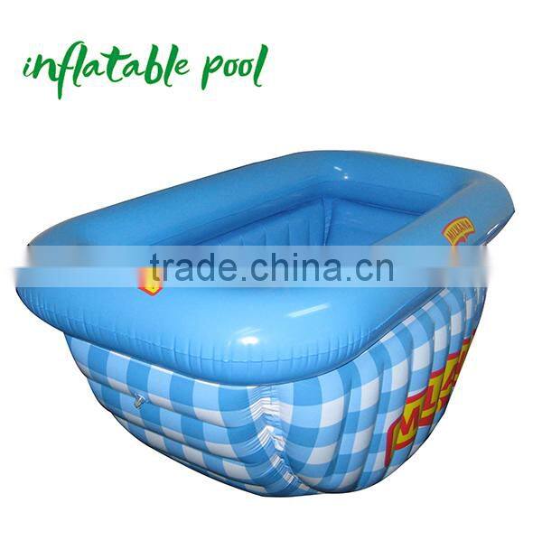 carton pattern kids round inflatable pools