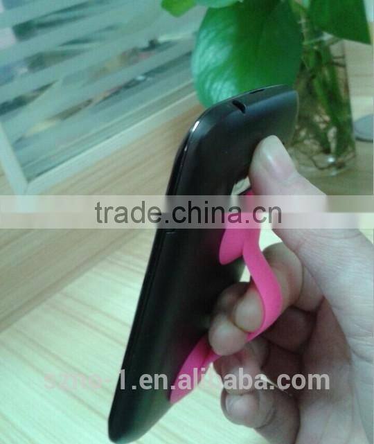 wholesale fashion shape headphones silicone wire sucker holder