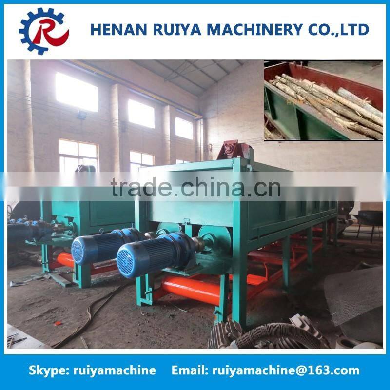 wood log debarker/log debarking machine