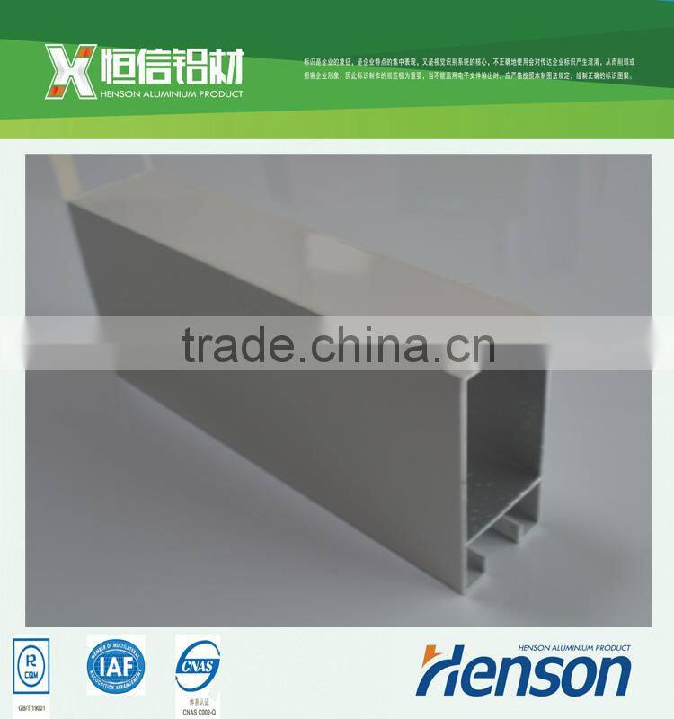 Aluminium profiles for windows and doors