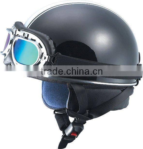 dot racing half face helmet