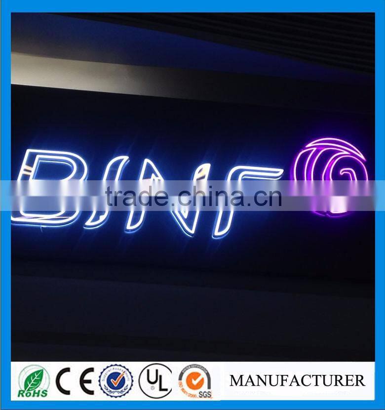 Factory manufacturer acrylic led mini light words