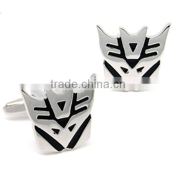stainless steel BMW logo cufflinks