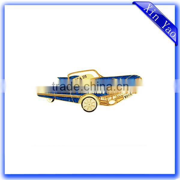 Hot sale good quality metal gold badge for car