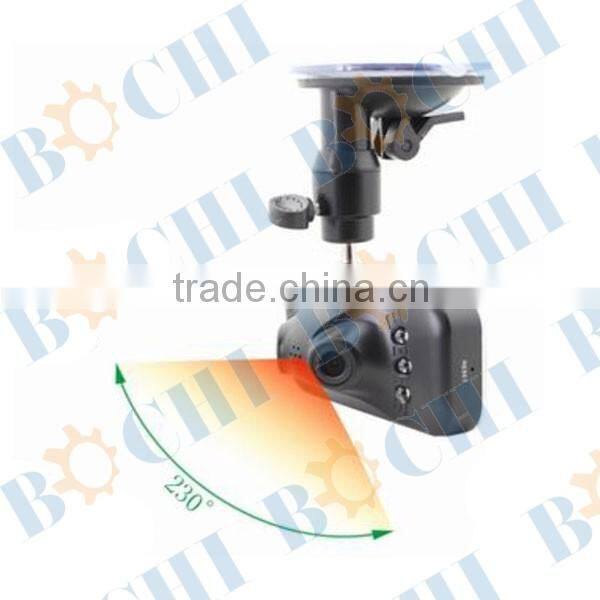 Best Car DVR with 230 degree viewing anle/double camera