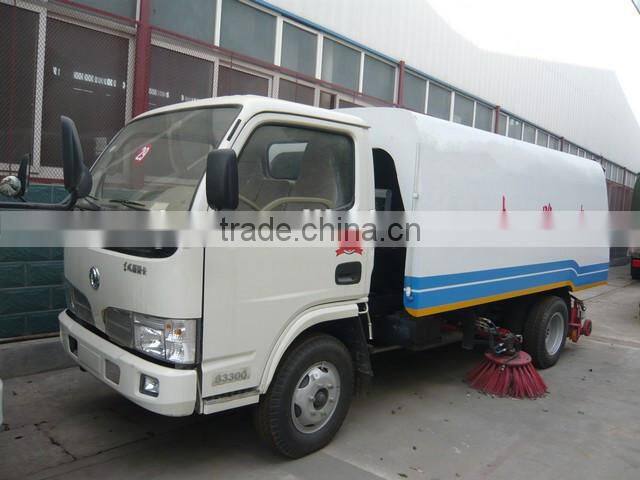 high quality factory sale dongfeng 4m3 road sweeper