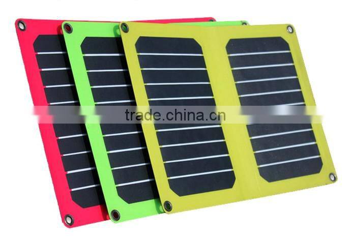 Hot selling New Design Travel products 5.5V 1.93A power bank solar charger waterproof best solar charger