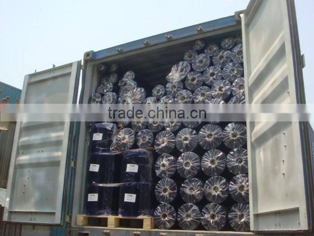 No Rip Green Plaid PVC Core Sheet Rolls