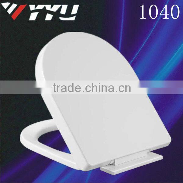 1040 Promotion sanitary wc d shape soft toilet seats