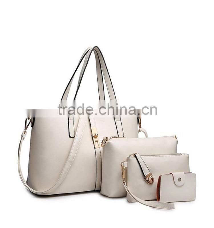 supplier from China women bag set leather three pieces