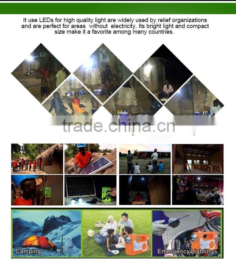 newest home use mini 20kw off grid solar system With USB charger