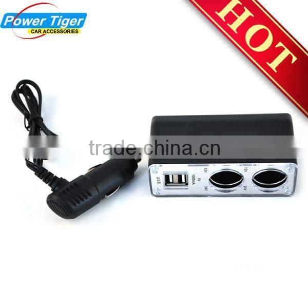 12V/24V Input USB Car Cigarette Lighter