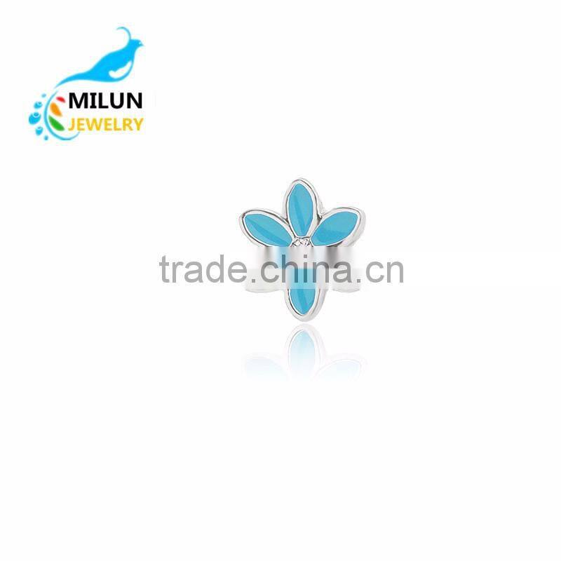 endless flower charm fit all european bracelet