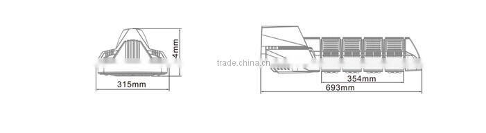 IP68 led street light 120w