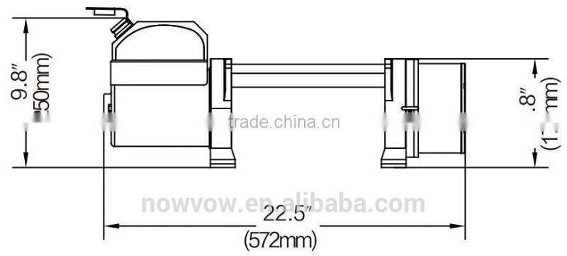 12v electric winch, portable electric winch