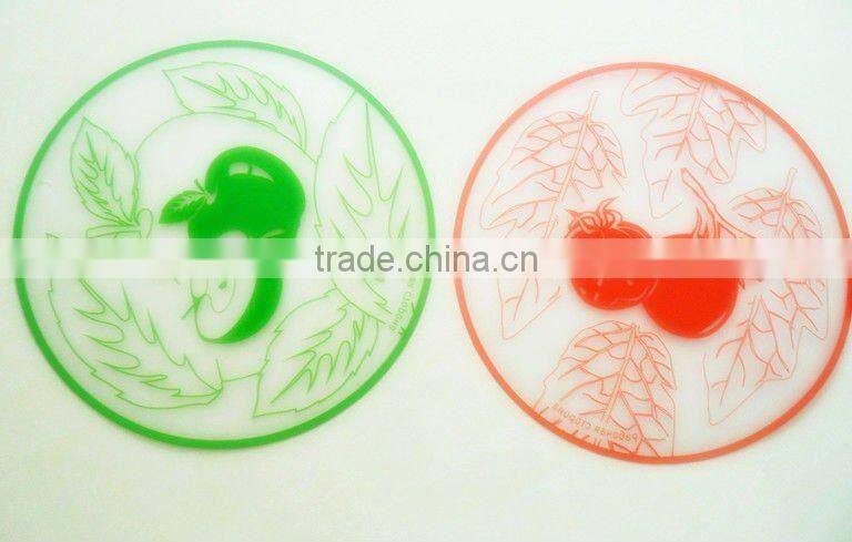 plastic thin chopping board/cjopping block