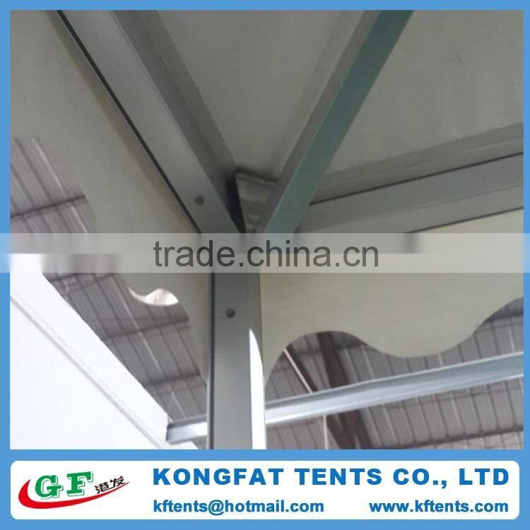 Hot selling aluminum alloy frame structure umbrella market pagoda tent for concert