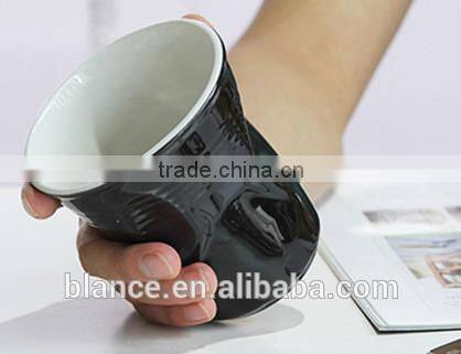 cheaper ceramic crinkle cup in creative shape