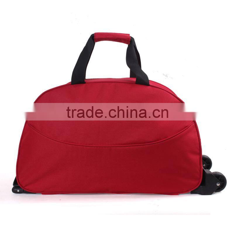 Large capacity portable trolley bag canvas bag