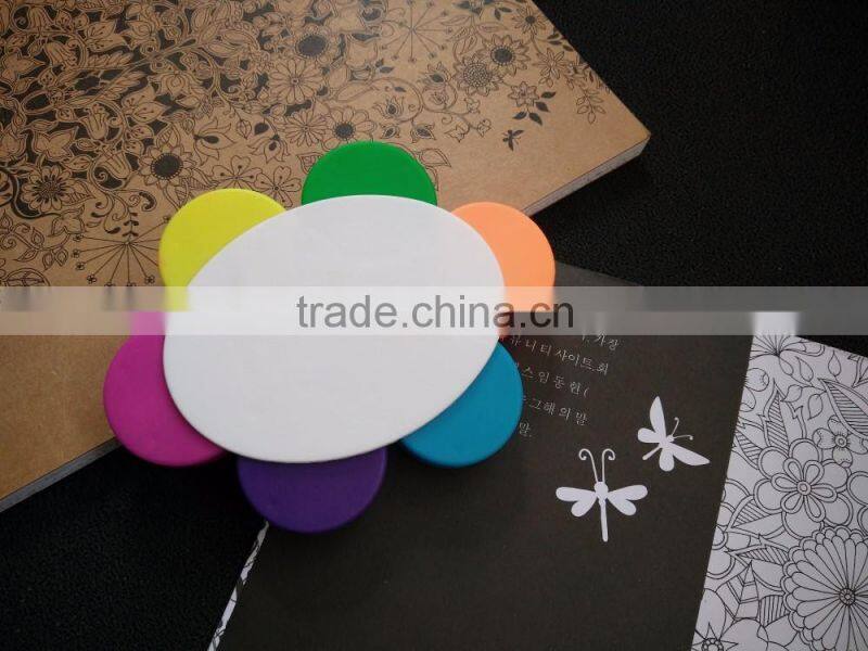 high quality hot selling Promotional gift flower shaped highlighter pen