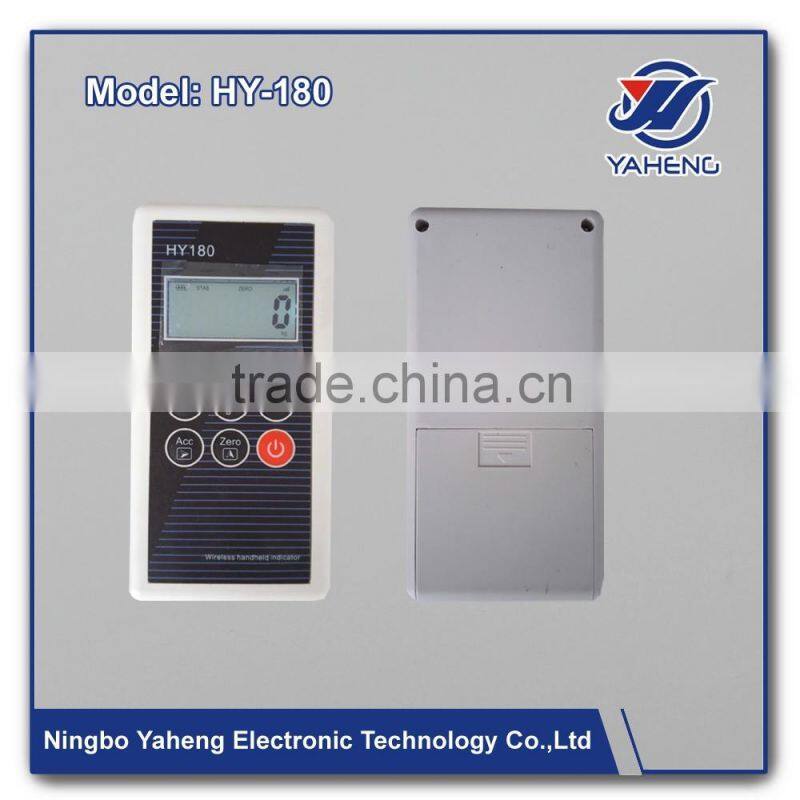 sales faster MINI wireless weighing indicator for weighing scale life handheld indicator HY180 LCD indicator