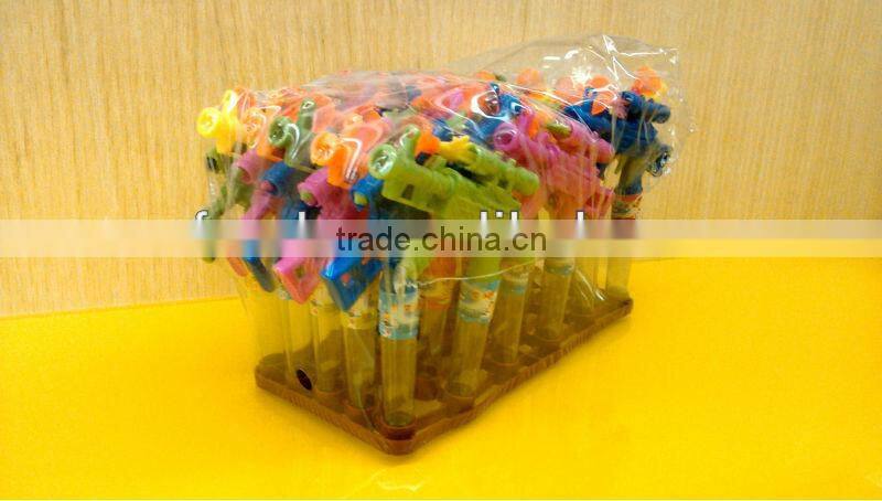 2015 New Product Whistle Gun Toy Candy