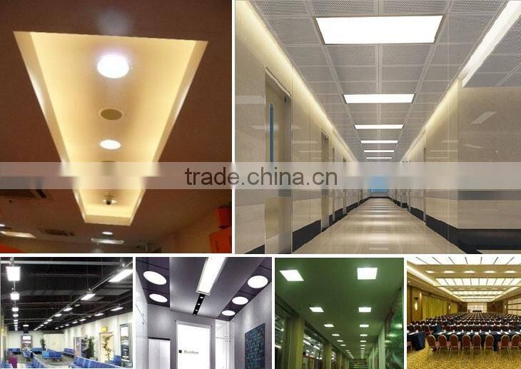 Alibaba dlc listed led lighting ultra thin Square led flat panel light with 5 years warranty